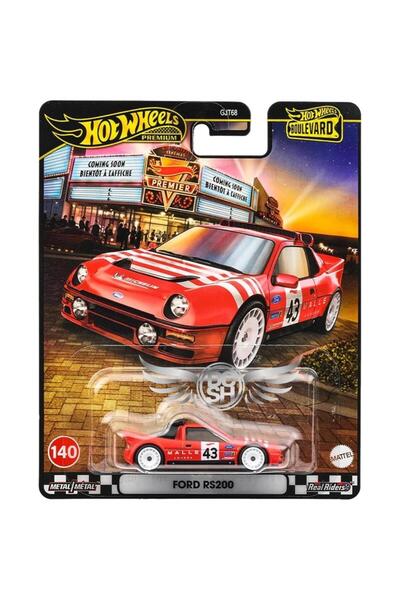 HOT WHEELS بليوارد فورد RS200 GJT68 JBL29 الفاخرة
