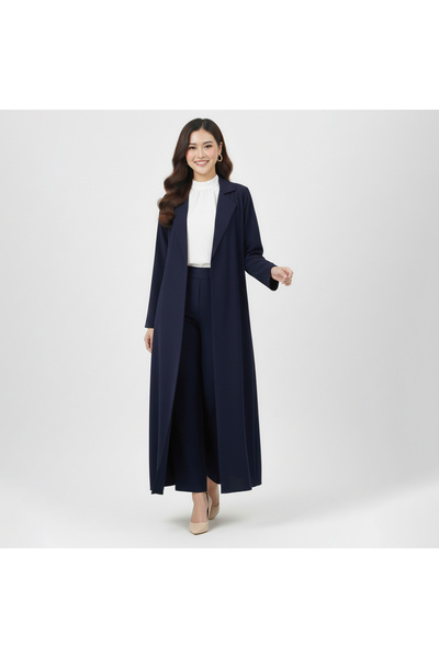 LAMHA عباية بقصة رسمية الكحلي الراقي