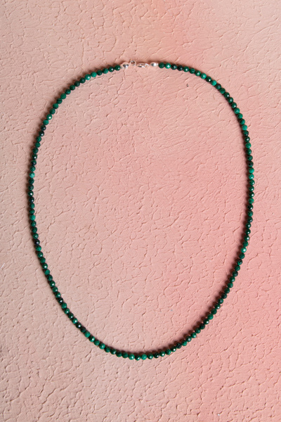 OSMANLI DOĞAL TAŞ Certified Malachite Natural Stone Pendant (Sk:294)