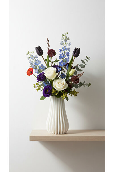 Plodna House مزهرية ديكور ثلاثية الأبعاد بتصميم عصري على الطراز الاسكندنافي (...