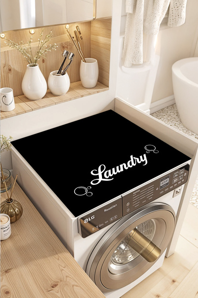 Nihai Ev Leke Tutmaz Kaymaz Yıkanabilir Çamaşır Makinesi Kurutma Makinesi Ört...