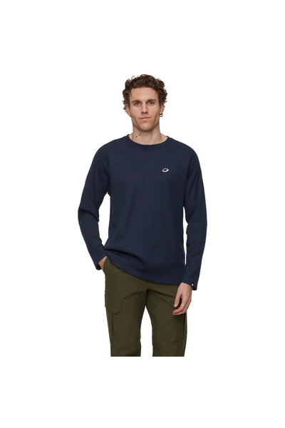 Mammut Unisex Waffle Navy Sweatshirt