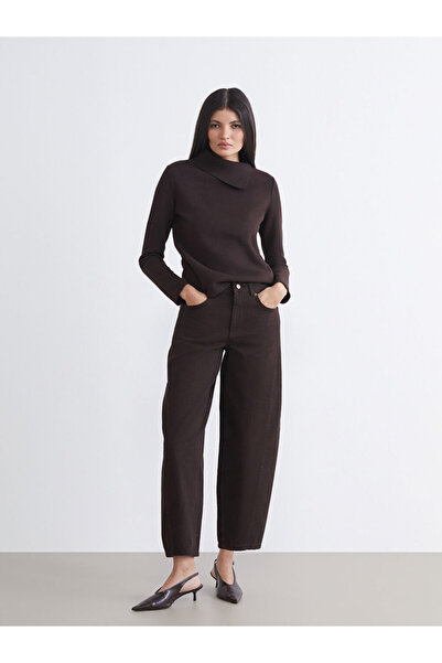 LC Waikiki Sparkling Choices from Shining Store Barrel Fit Women's Jean Pants