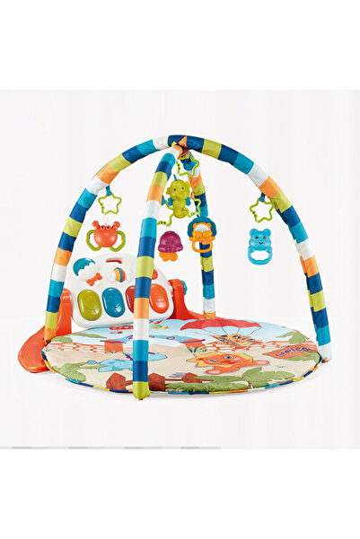 LITTLE ANGEL – Baby Play Gym Activity Mat for Infants with Music toys