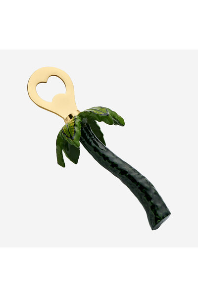 CHIARA ALESSI Green Stainless Steel Opener