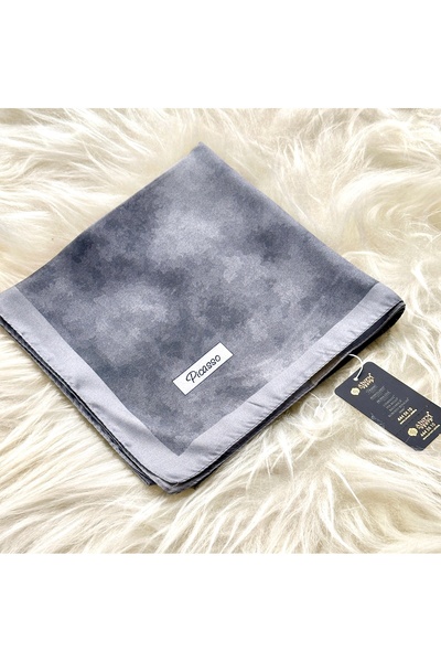 Picasso Kendinden desenli kristal eşarp