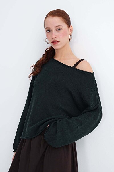 Addax Pulover din tricot cu decolteu barcă K10237-A5