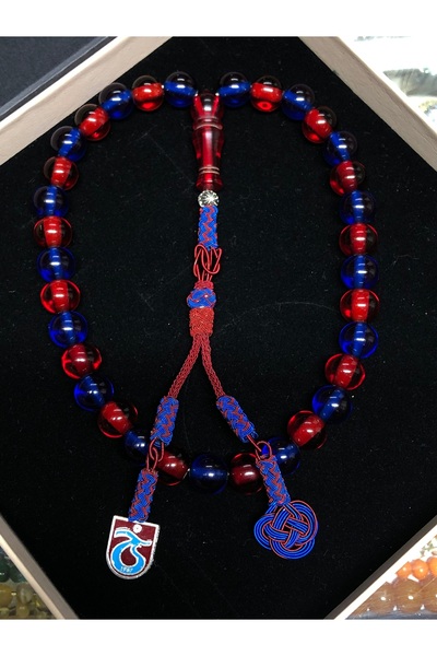 Black Sea Port سبحة كازاز من العنبر الناري مع شعار ترابزون سبور