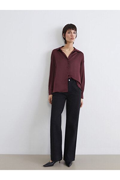 LC Waikiki Sparkling Choices from Shining Store Women's Wide Leg Jean Pants w...