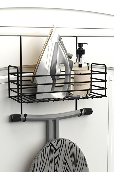 zabata Kapı Arkası Ayarlanabilir Organizer Ütü ve Ütü Masası Askısı Ütü Düzen...