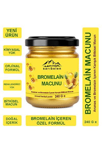 sarıbelen Bromelain Macunu 240 g – Ananas Enzimli Bitkisel Macun