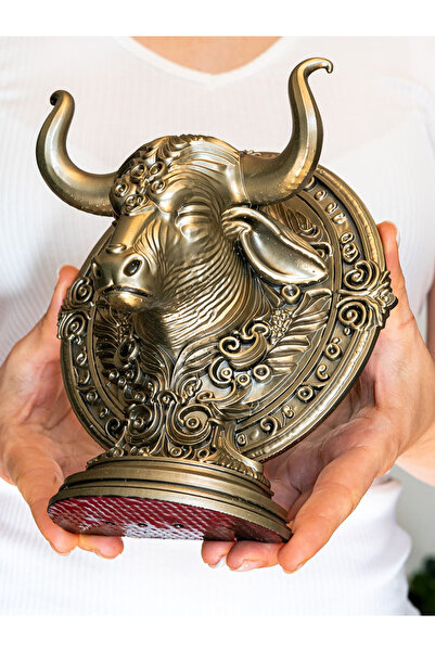 ZupZup Taur Zodie | Statuetă Horoscop Premium | Finisaj efect bronz