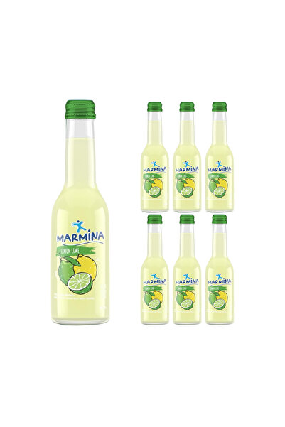 Marmina Limon & Lime Aromalı Gazlı İçecek 6 Adet