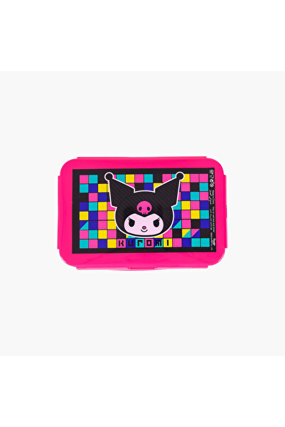 SANRIO علبة غداء مطبوعة بنقشة كورومي مع قفل بمشبك
