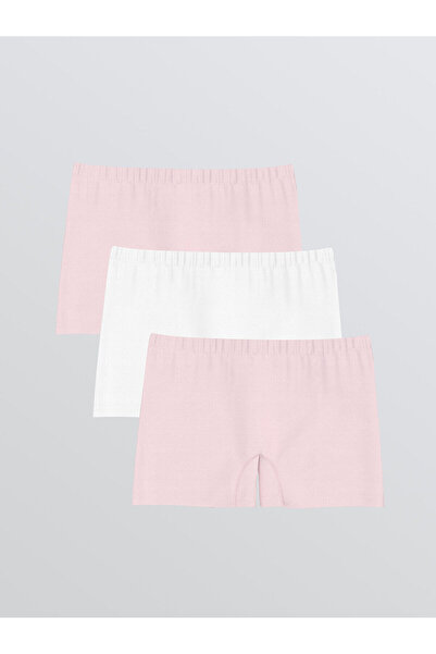 LC Waikiki LCW Kids Basic Girl's Boxer 3-pack (W5)