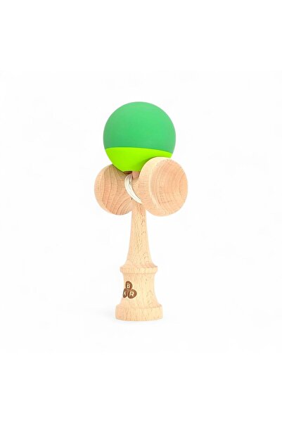 KENDAMA KBR Cupe mari din cauciuc, ediție X-Mas, verde dublu