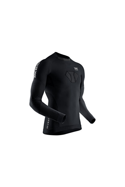 X Bionic Bluza Barbati X-Bionic Invent 4.0 Running LS Black/Charcoal