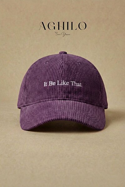 Aghilo Velvet Cap – It Be Like That Embroidered |   Inner Voices Series Unise...