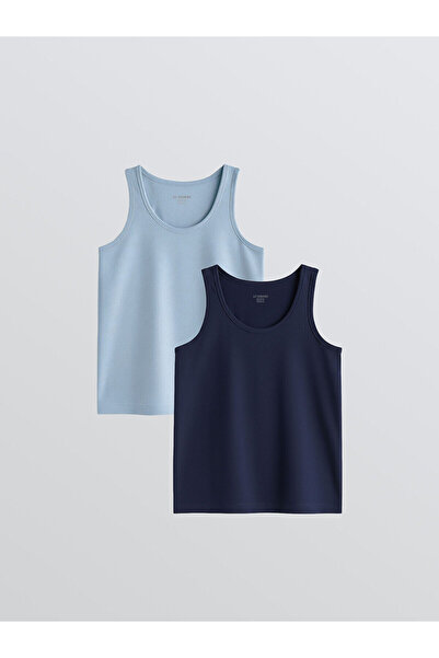 LC Waikiki طقم قميص رياضي للأولاد من Özmarka New Season بياقة دائرية مكون من ...