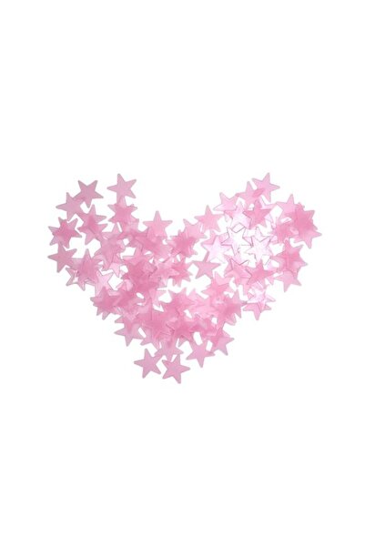 Yash Set of decorative phosphorescent stickers, star shape, self-adhesive, si...