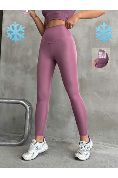 Nordmende Jambiere de iarnă pentru femei, cu fleece interior, Y talie înaltă ...