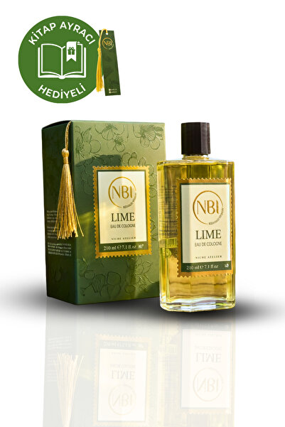 NBI Lime 80° Cam Kolonya 210 ml - Özel Tasarım Kutulu & Hediyeli