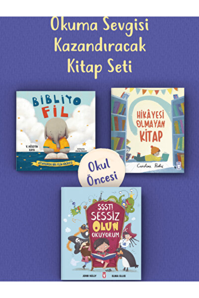 Timaş Çocuk Okuma Sevgisi Kazandıracak Okul Öncesi Kitap Seti