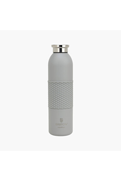 briiton Logo Print Insulated Stainless Steel Water Bottle - 620 ml