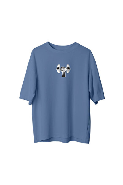 CANDLEMASTORE Dumbell - Oversized T-Shirt