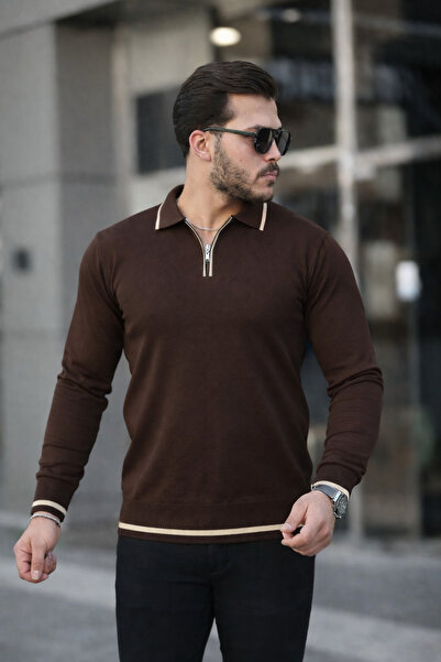 comstar Pulover pentru bărbați cu fermoar pe guler