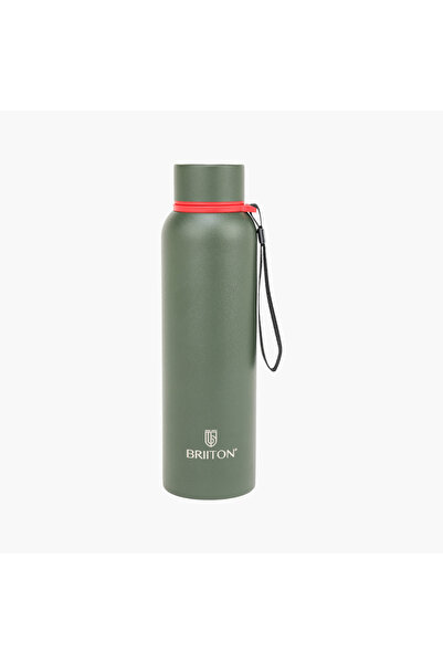 briiton Logo Print Insulated Stainless Steel Water Bottle - 750 ml