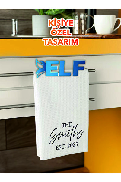 ELF REKLAM Kişiye Özel İsimli Havlu Baskılı (2adet)