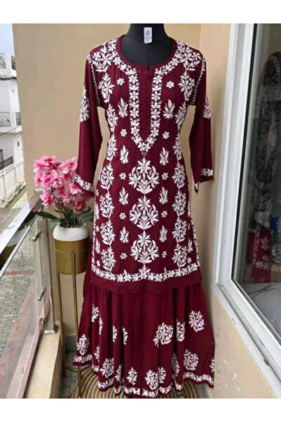 MYSMAR Yellow Rayon Cotton Top Bottom - FFT5825 | Yellow