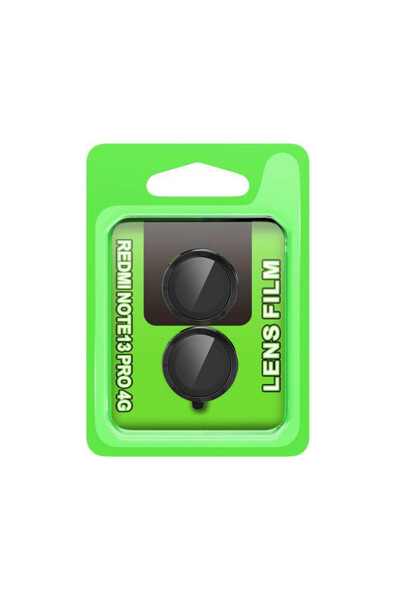 AKSEFİZZ واقي عدسة الكاميرا لهاتف Redmi Note 13 Pro 4G بدقة 3D HD يمنع بصمات ...