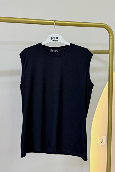 Hazamoda Zero Sleeve Combed Cotton Underwear Black