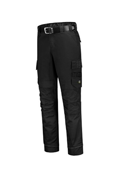 Malfini Unisex work pants, Work Pants Twill Cordura Stretch T62, 60 Black