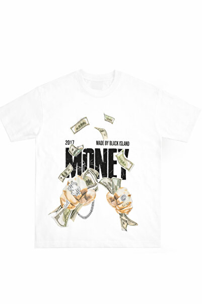 vulgariromania Money Maker Oversized T-shirt White/Black