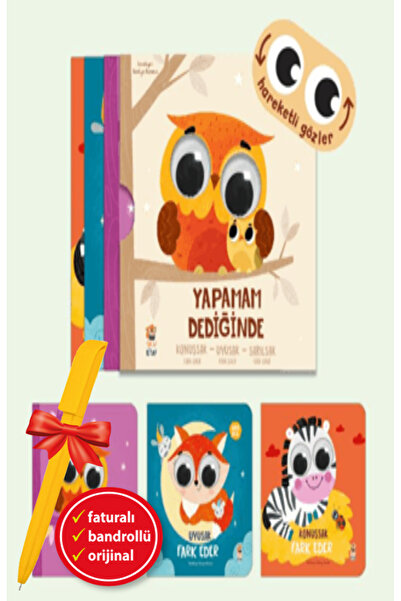 Sincap Kitap Alfa Kalem+Yapamam Dediğinde (Ciltli - Set) (Kolektif) YENİ Çocu...