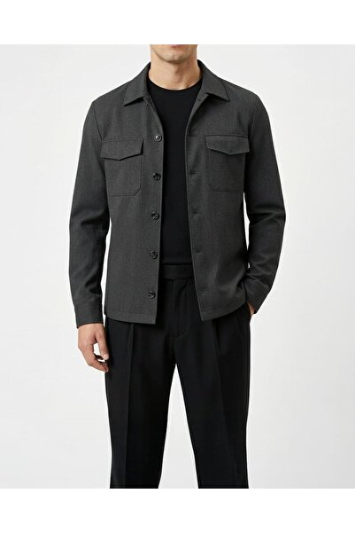 TerziAdemAltun سترة رياضية للرجال على الطراز الإيطالي s قصة ضيقة باللون الرما...