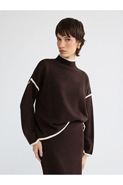 LC Waikiki Vizyon New Season Half Turtleneck Women's Knitwear Sweater