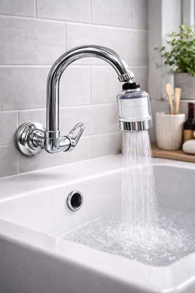 luxury faucet Anti-Limescale Cotton Head Washbasin Faucet with Teksu Inlet fr...