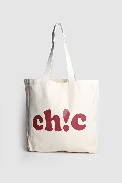 Store حقيبة قماش منقوشة نسائية