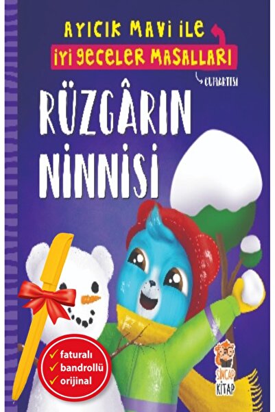 Sincap Kitap Alfa Kalem+Rüzgarın Ninnisi Ayıcık Mavi İle İyi Geceler Masallar...