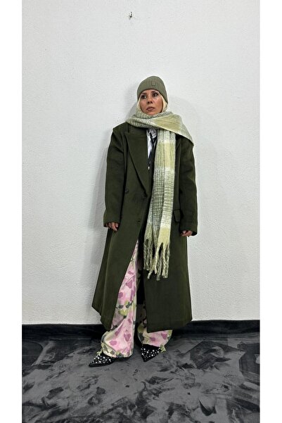 NUNU365COM Nunu by Berlin Oversized Khaki Cashmere Coat
