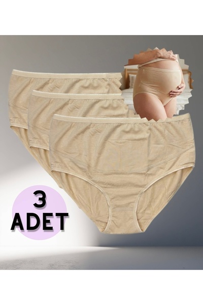 Özten İç Giyim 3 Lü Paket TEN RENK Modal Kumaş 1.Kalite Yumuşak Hamile Külot