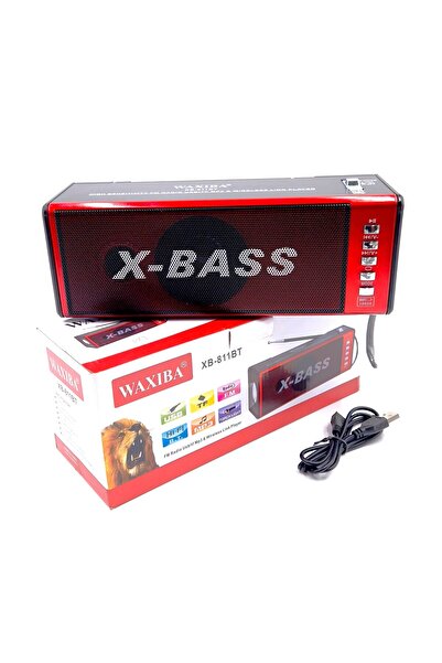 Waxiba XB 811 BT Radio with Bluetooth – Portable FM Radio with USB/TF MP3 Pla...