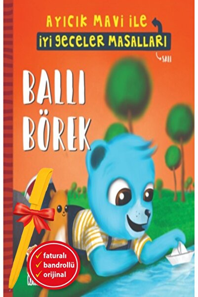Sincap Kitap Alfa Kalem+Ballı Börek - Ayıcık Mavi İle İyi Geceler Masalları (...