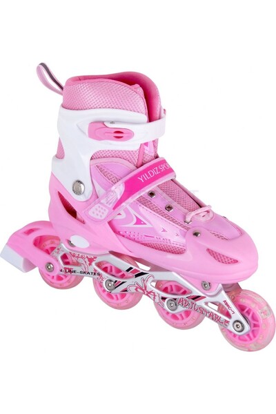 yıldızsport Paten Yüksek Kalite Yarı Profesyonel, Ayarlanabilir Pu Tekerlek 3...