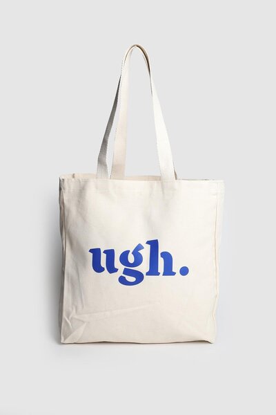 Store حقيبة قماش منقوشة نسائية