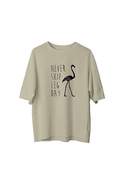 CANDLEMASTORE Leg Day - Oversized T-Shirt